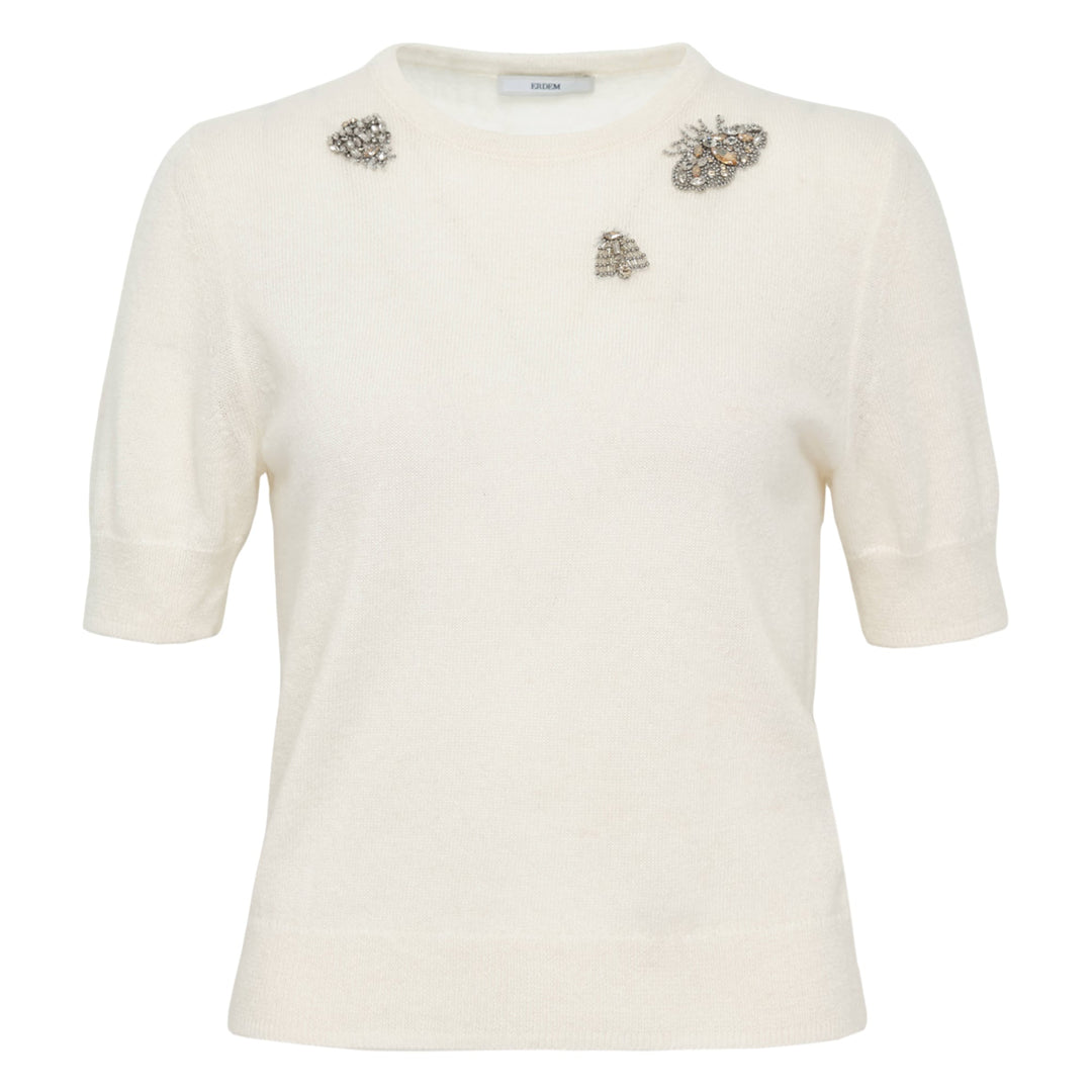 Short Sleeve Alpaca Jumper