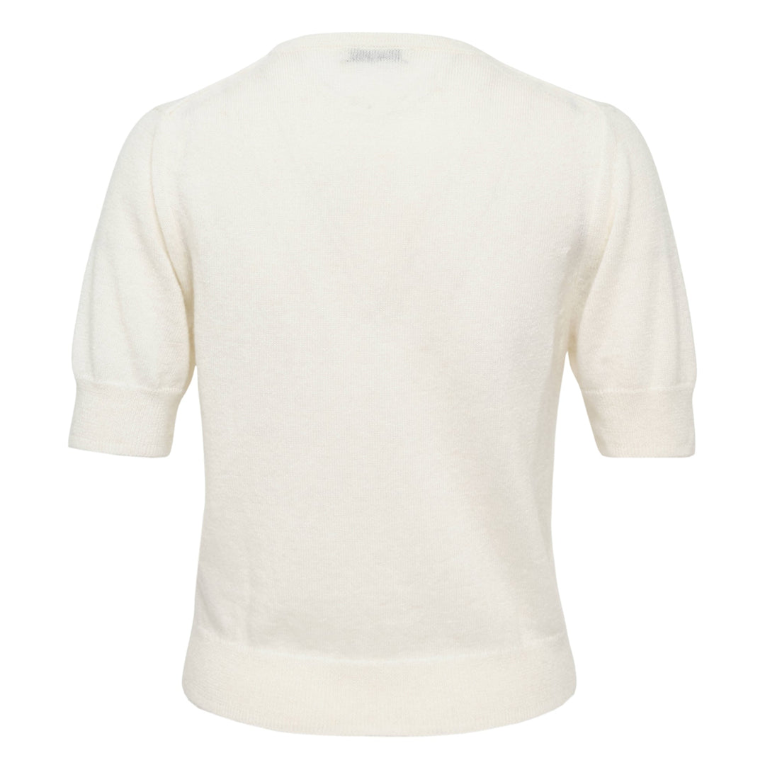 Short Sleeve Alpaca Jumper