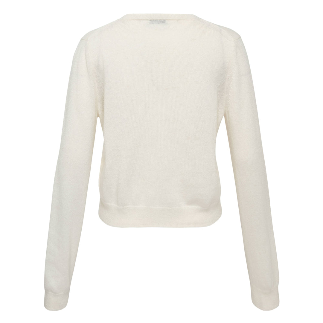 Crew Neck Cardigan Fine Alpaca