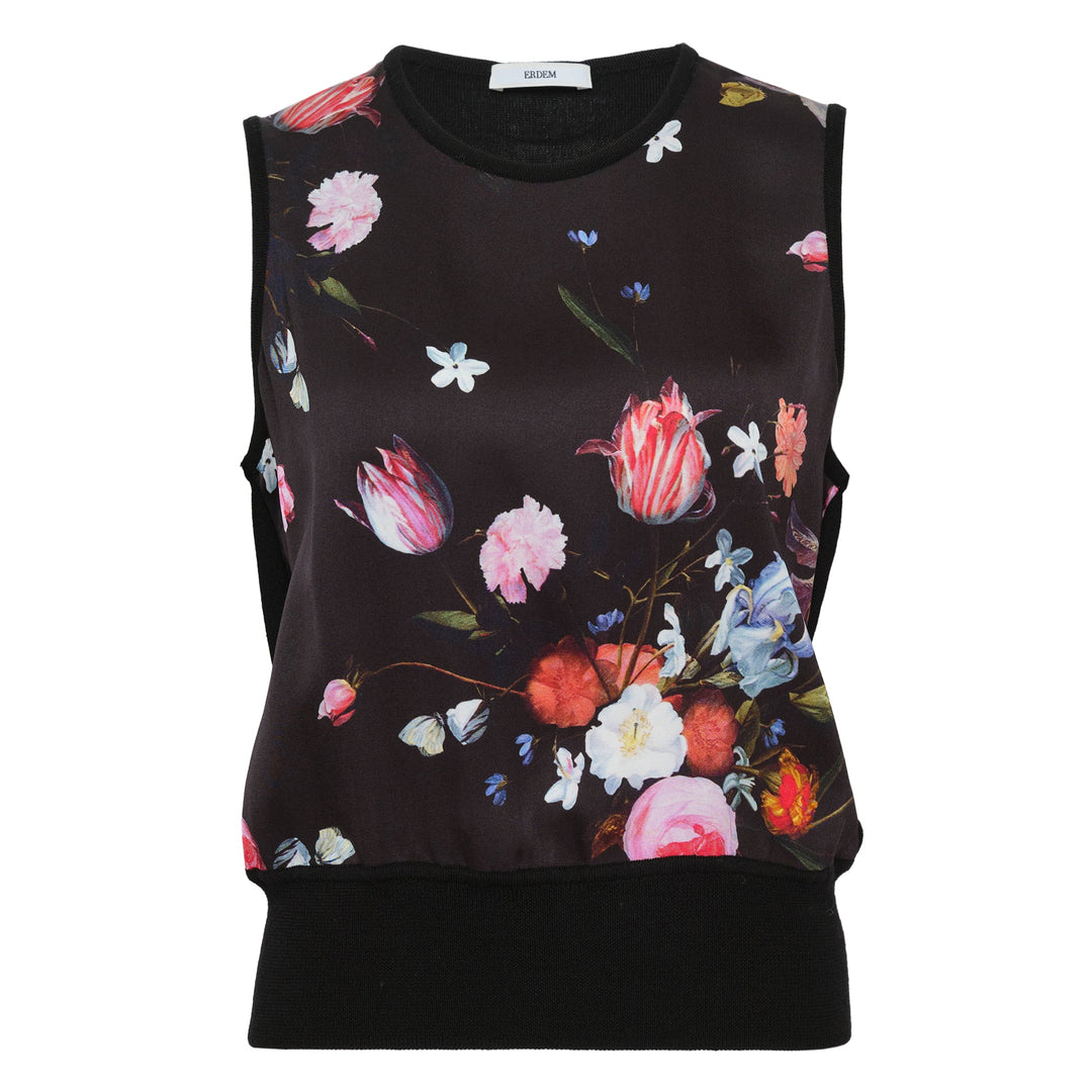 Sleeveless Merino Knit Jumper