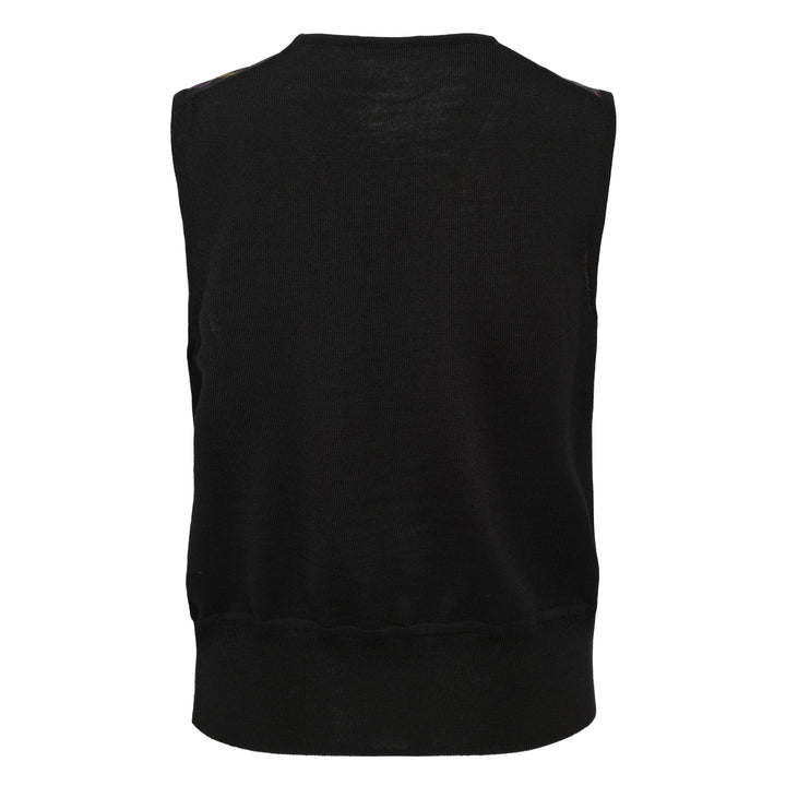 Sleeveless Merino Knit Jumper