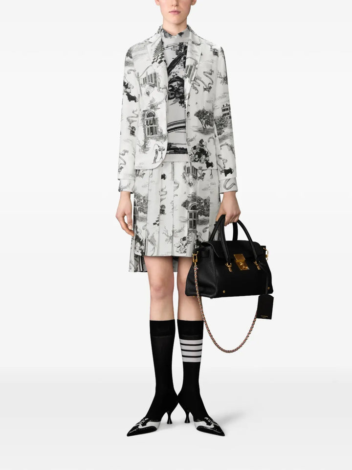 Classic Bermuda Length Pleat Skirt