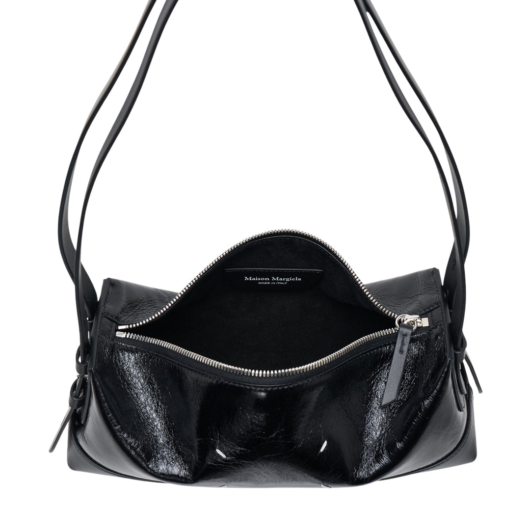 Baguette Small Wrinkled Glossy Bag