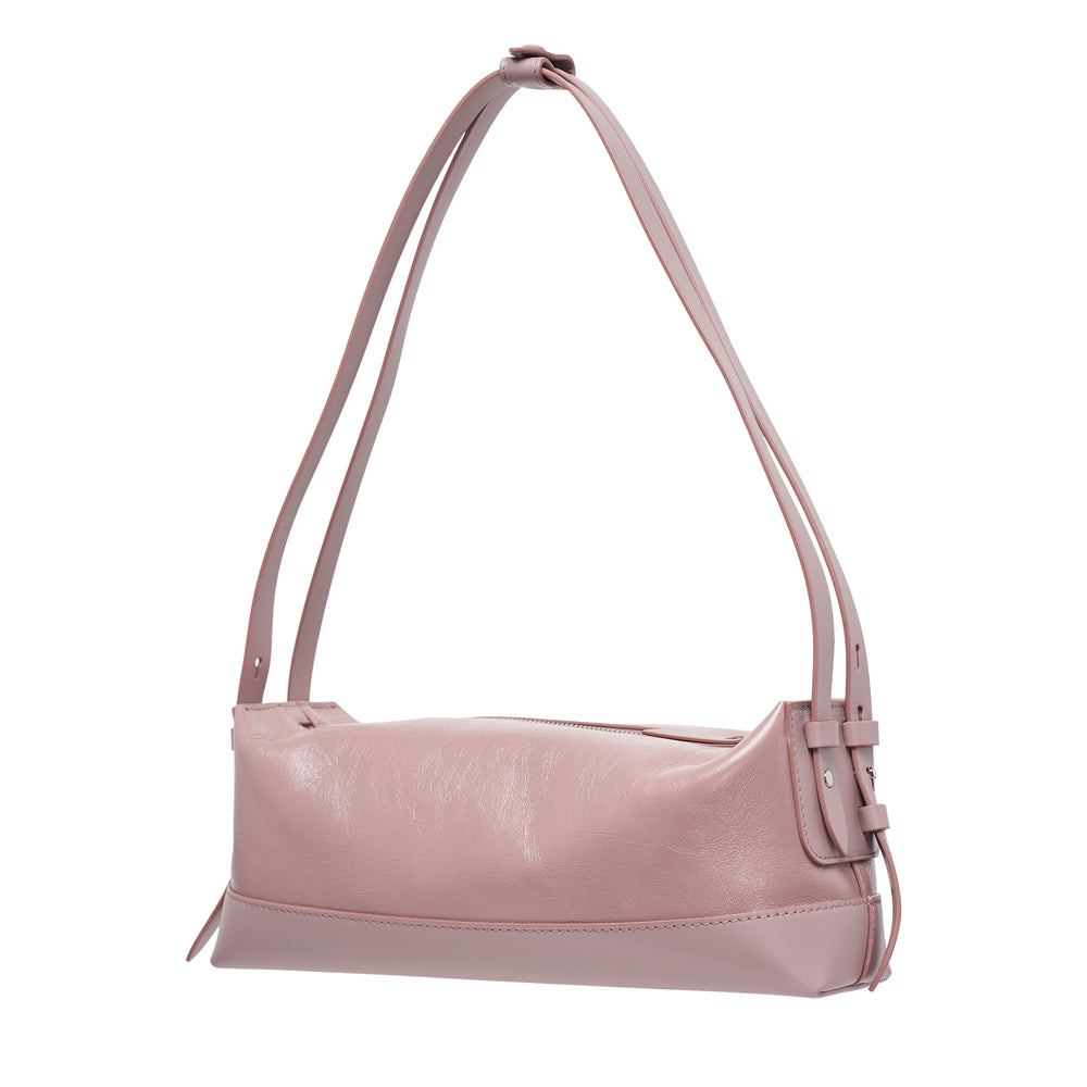 Maison Margiela Baguette Small Wrinkled Glossy Shoulder Bag – Available at Club 21, Official Retailer in Singapore, Malaysia & Thailand with Global Shipping Online