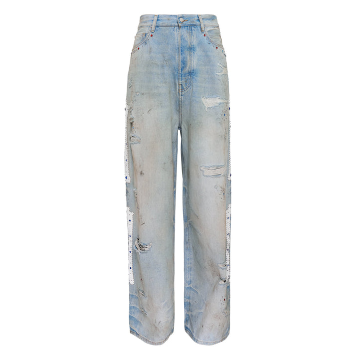 BONES Studded Baggy Jean