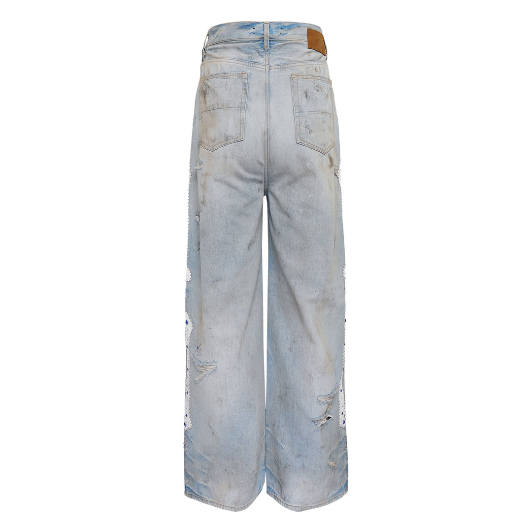 BONES Studded Baggy Jean