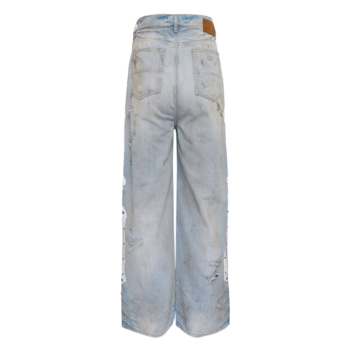 BONES Studded Baggy Jean