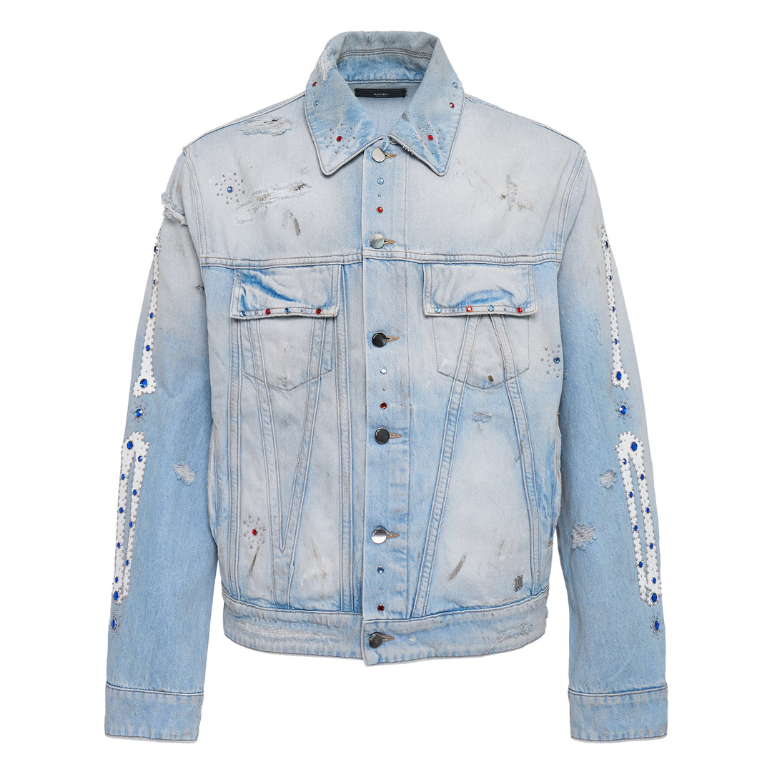 Bones Studded Trucker Jacket