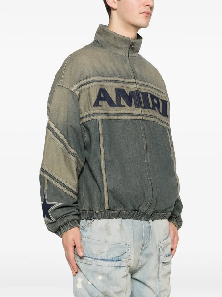 AMIRI Sport Denim Track Jacket