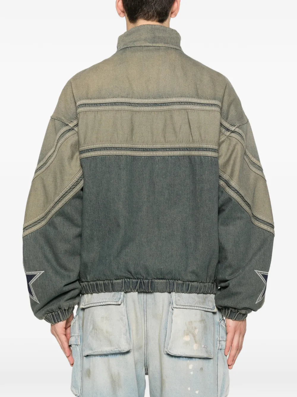 AMIRI Sport Denim Track Jacket