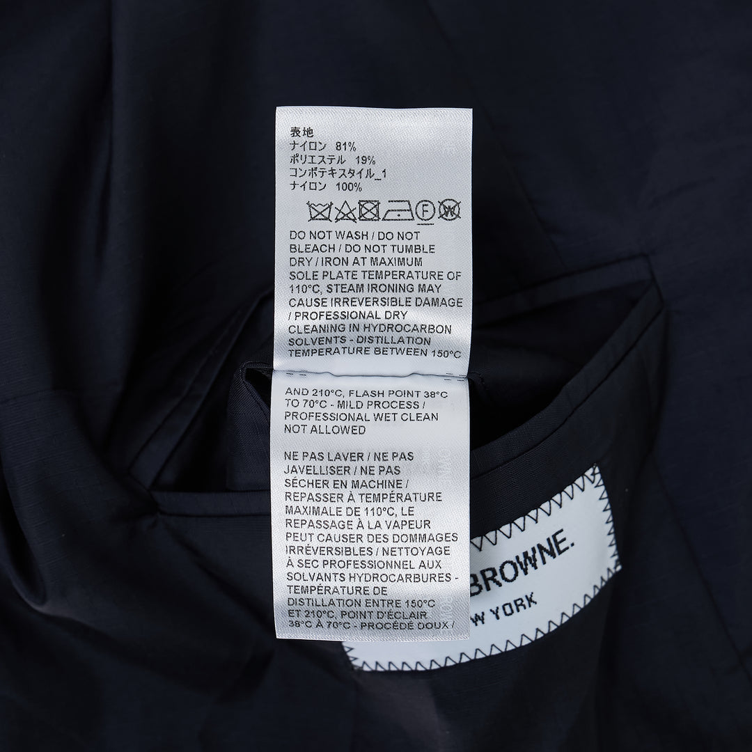 Thom Browne Unconstructed Relaxed Overcoat – Available at Club 21, Official Retailer in Singapore, Malaysia & Thailand with Global Shipping Online