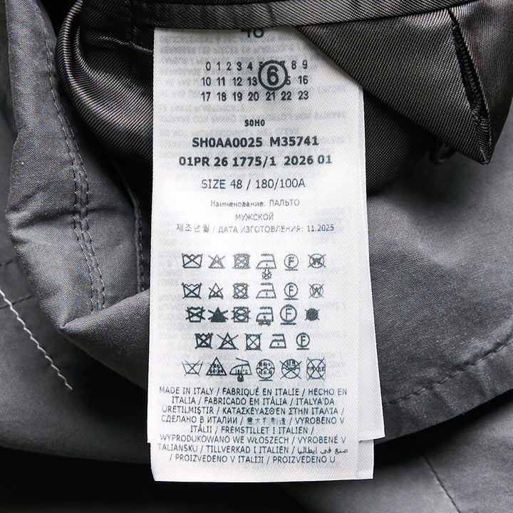 MM6 Washed Cotton Coat – Available at Club 21, Official Retailer in Singapore, Malaysia & Thailand with Global Shipping Online