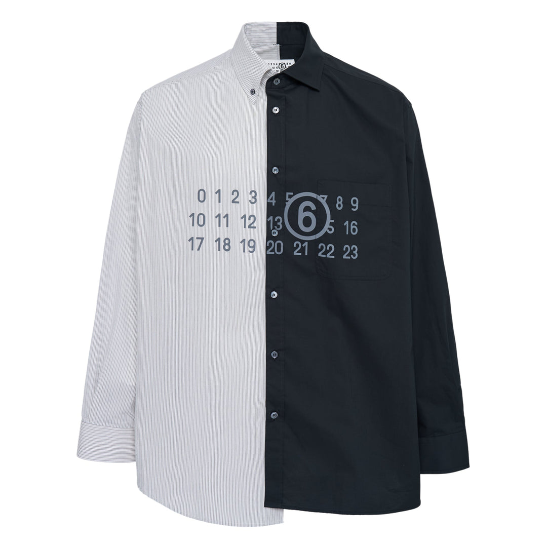 Long-Sleeved Poplin Shirt