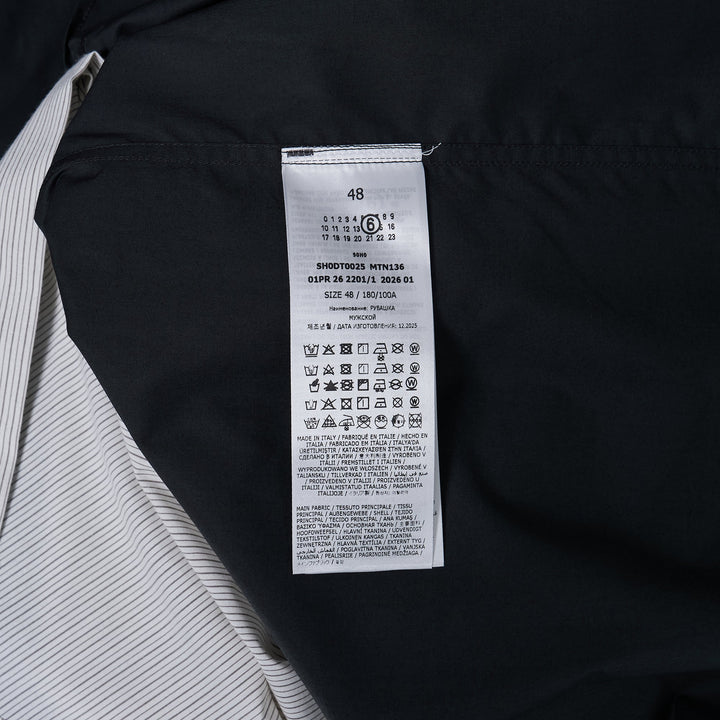 Long-Sleeved Poplin Shirt