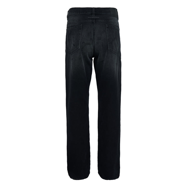 5 Pocket Black Denim Pants