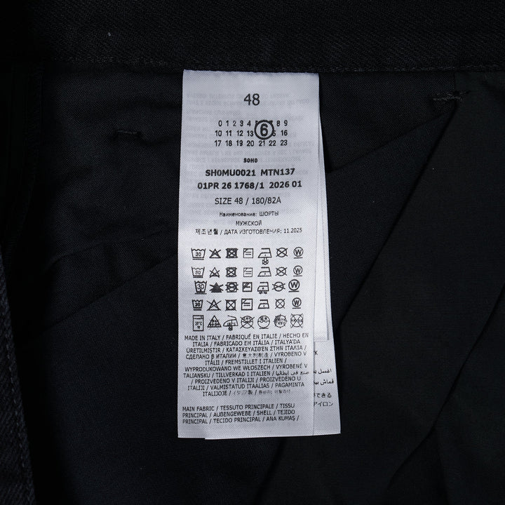 Cotton Gabardine Shorts