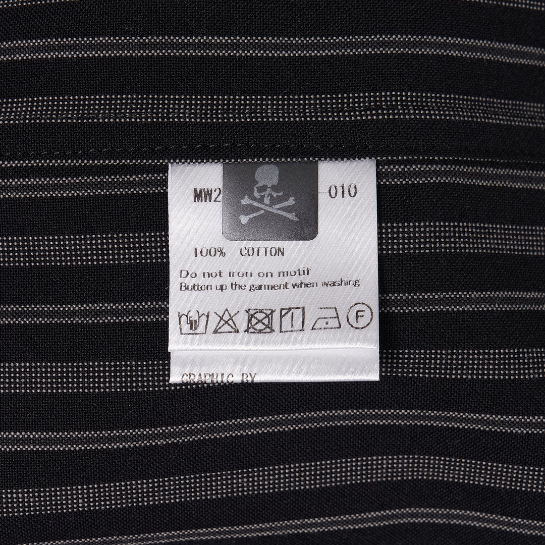 Loose Fit Multi Stripe Short Sleeve Shirt