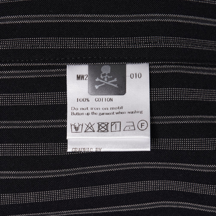 Loose Fit Multi Stripe Short Sleeve Shirt