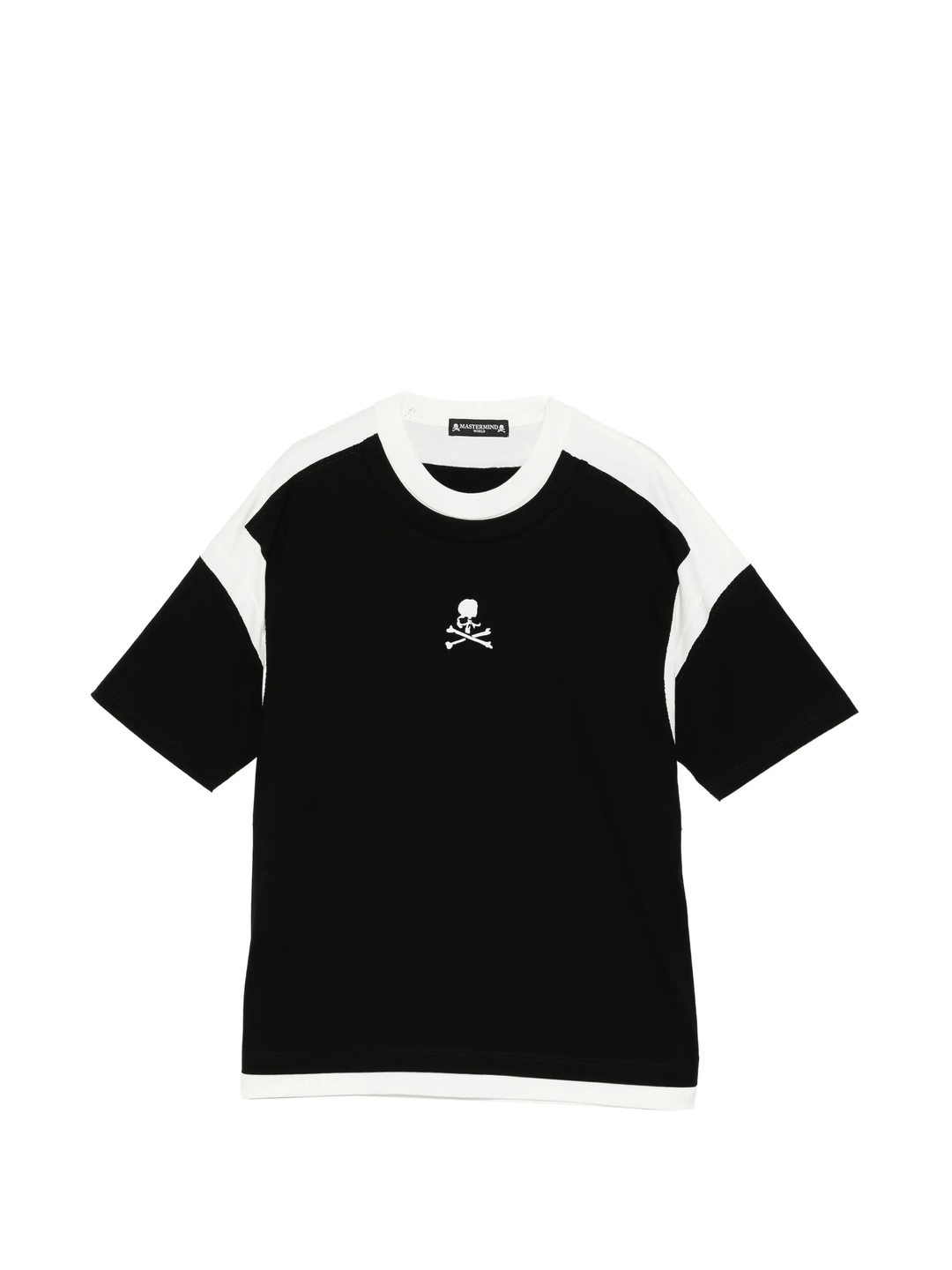 Boxy Fit Outlined Short Sleeve Tee