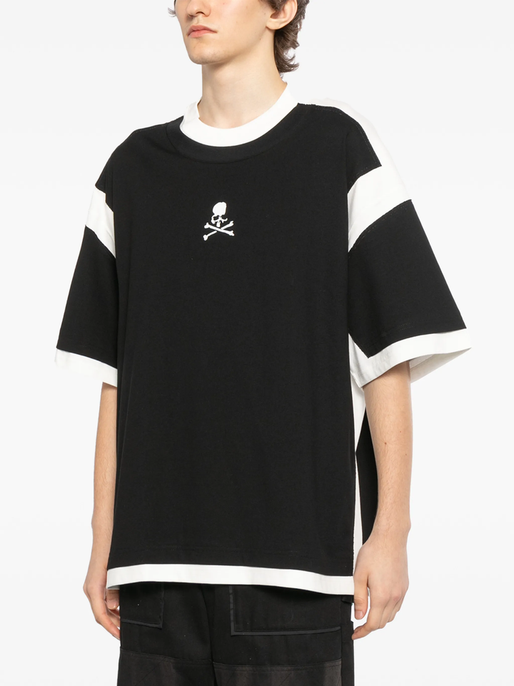 Boxy Fit Outlined Short Sleeve Tee