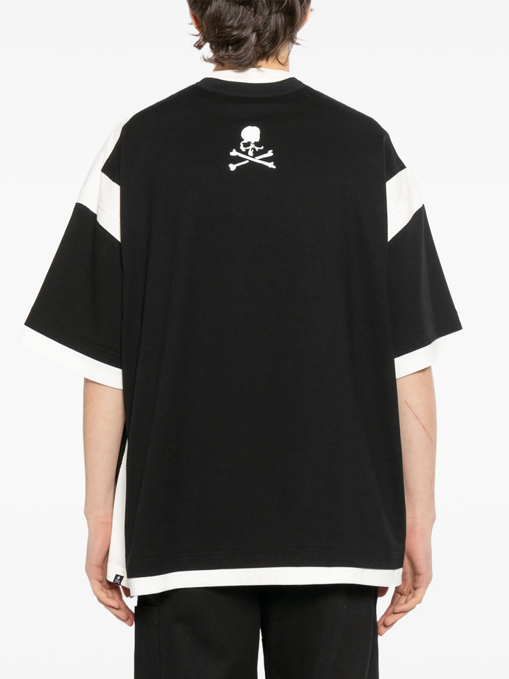 Boxy Fit Outlined Short Sleeve Tee