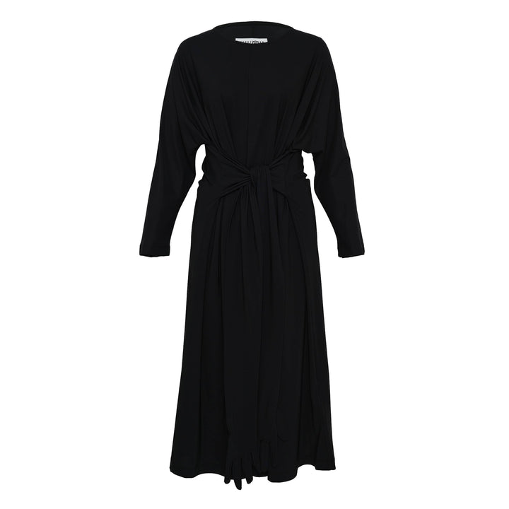 Tie Maxi Dress Lycra Jersey