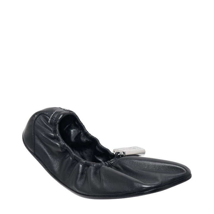 Ballet Shoe With Lock Nappa