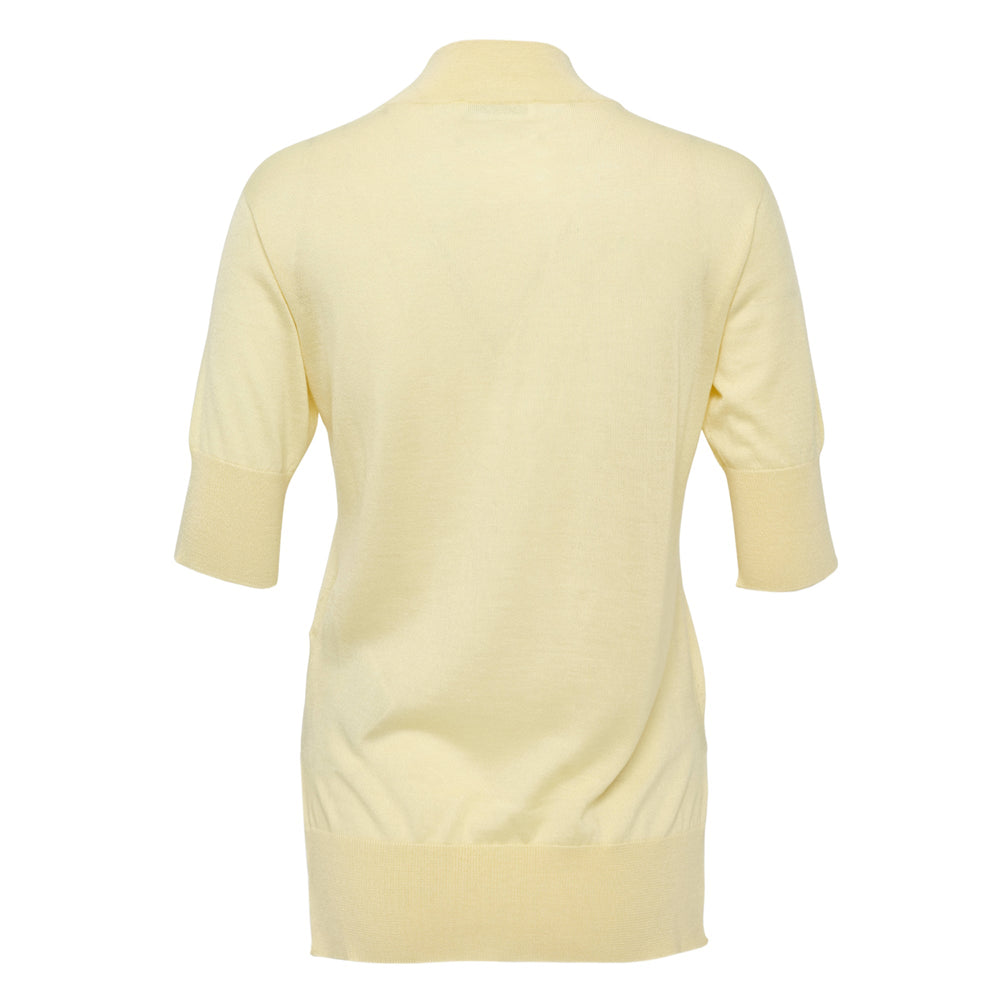 Jil Sander Cashmere Short Sleeve Sweater - view 2