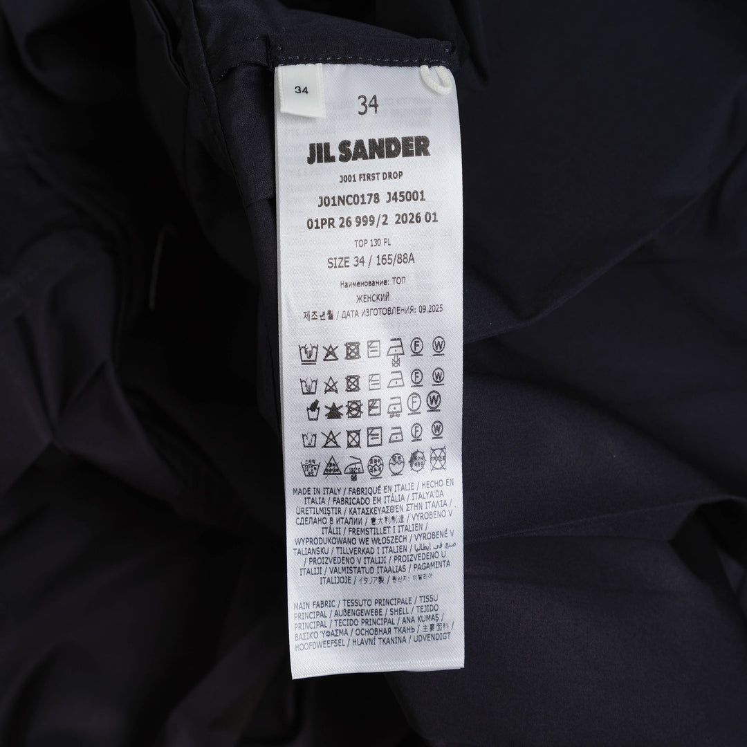 Organic Cotton Poplin Mini Dress