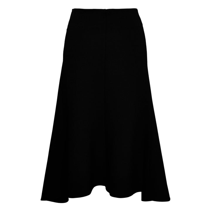 Crepe Textured Matt Viscose Skirt