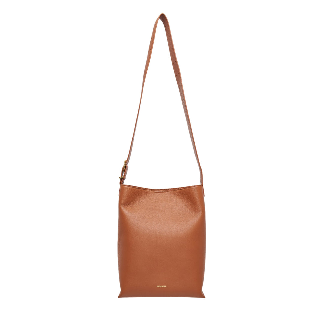 Cannolo Tote Light Grainy Calf