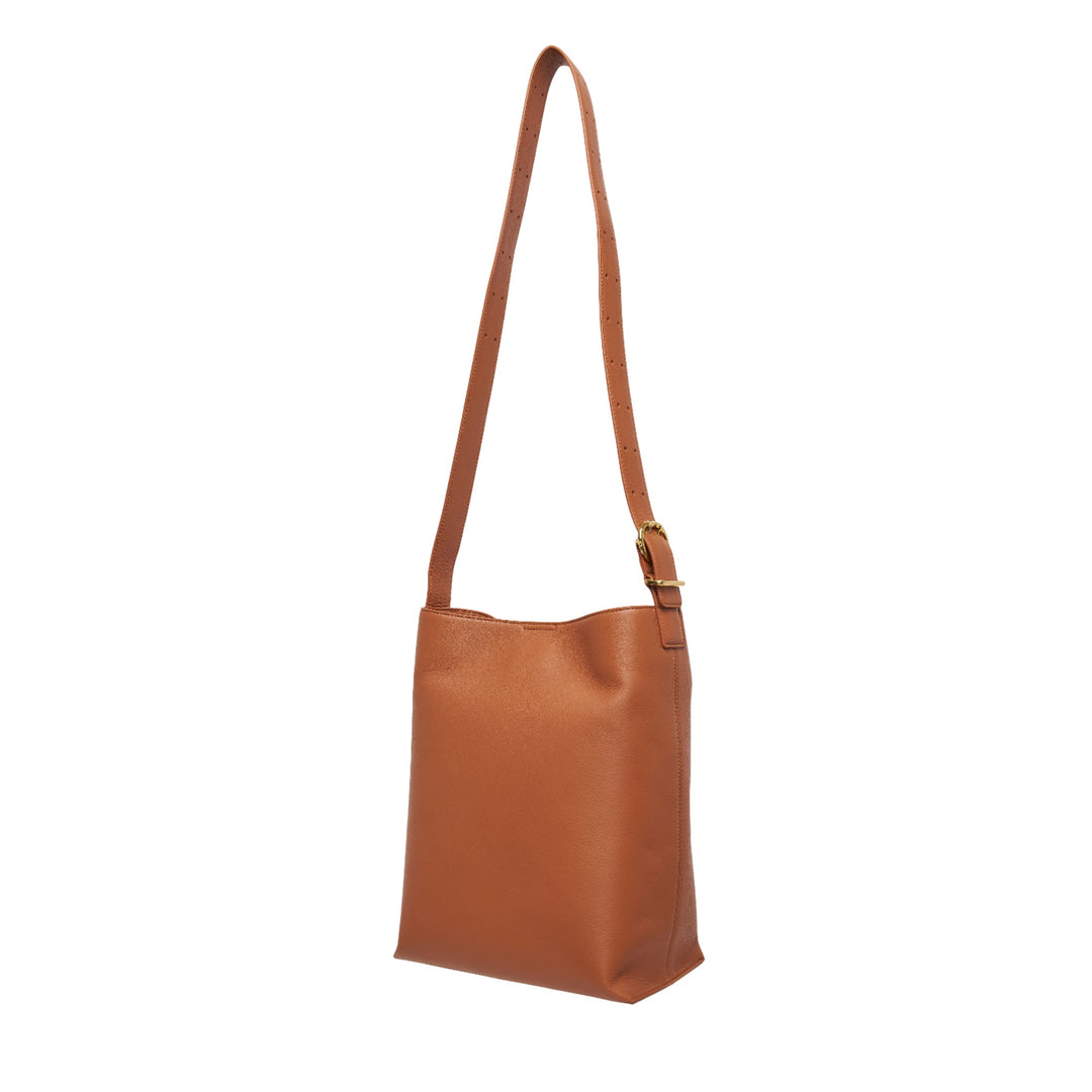 Cannolo Tote Light Grainy Calf