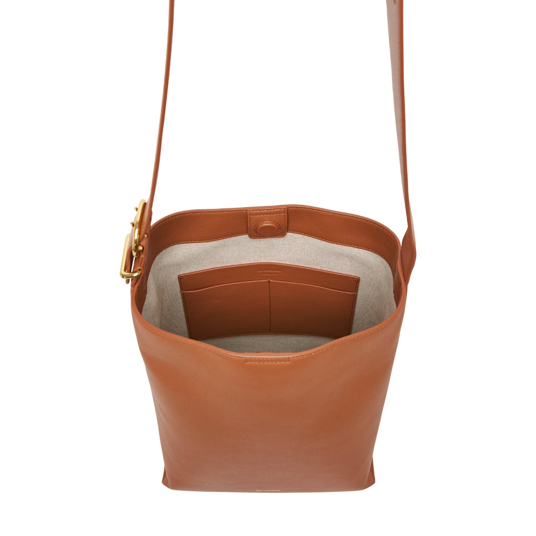 Cannolo Tote Light Grainy Calf