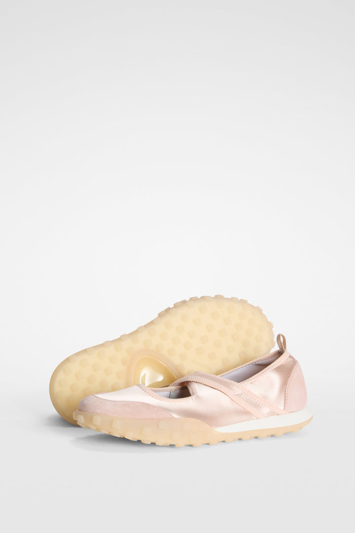 Sneaker Satin Stretch Suede