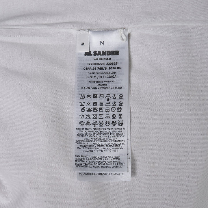 Double Layer Crew Neck T-Shirt