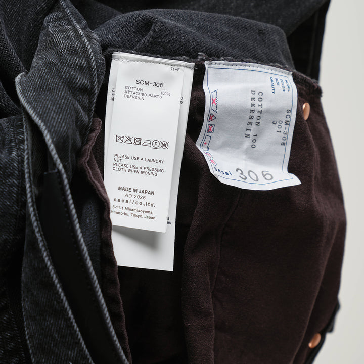 sacai Wide Denim Pants – Available at Club 21, Official Retailer in Singapore, Malaysia & Thailand with Global Shipping Online