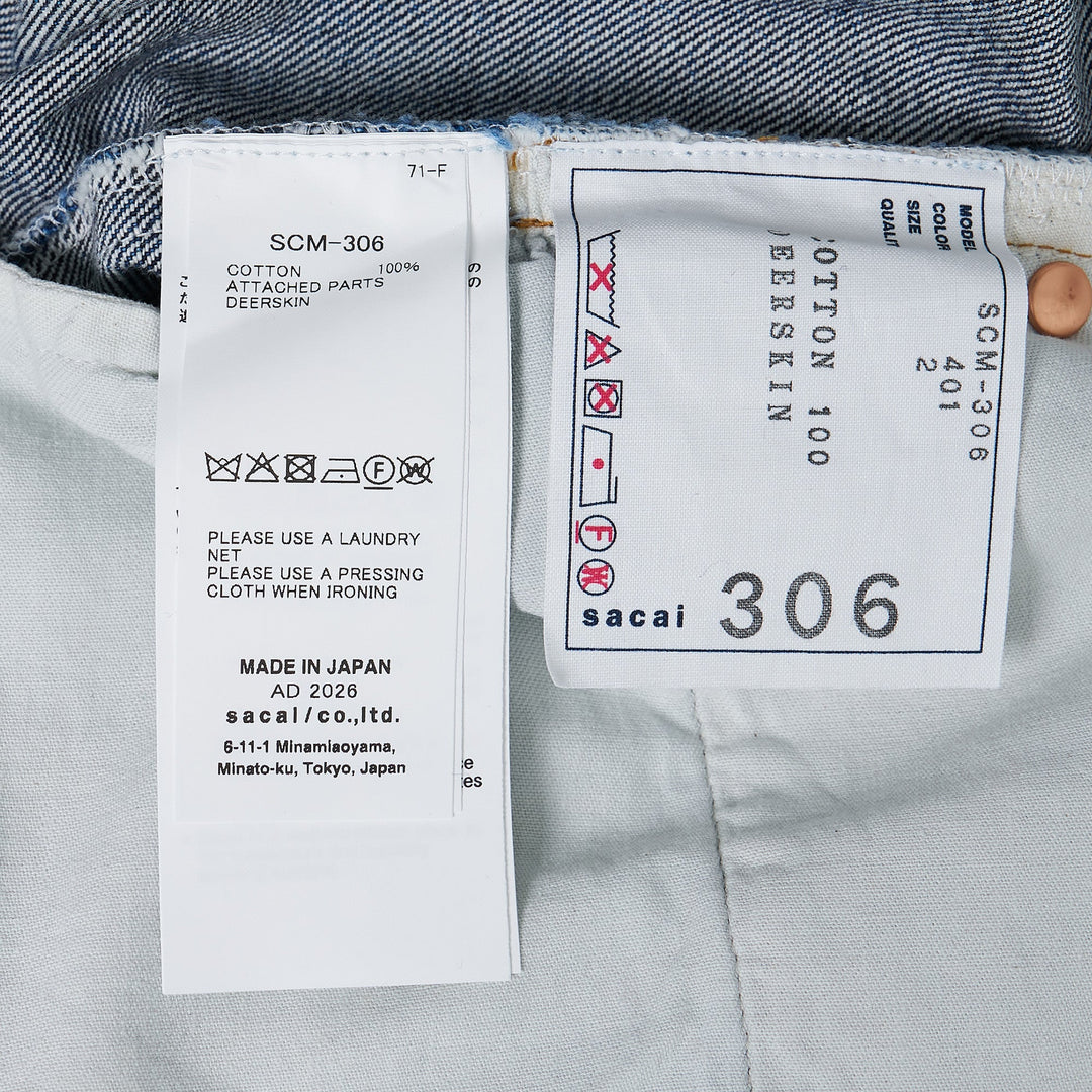 Wide Denim Pants