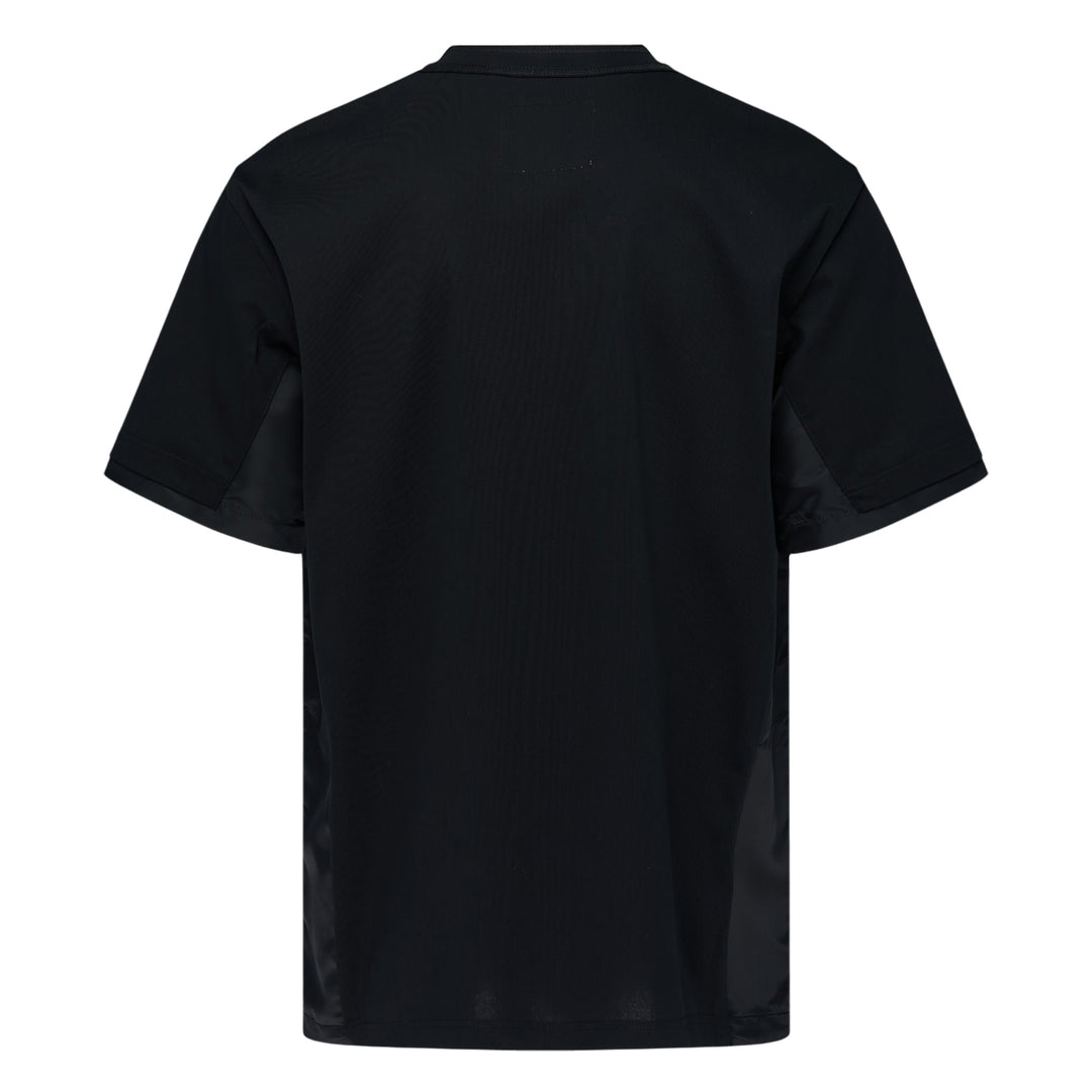 Nylon Twill Cotton Jersey T-Shirt