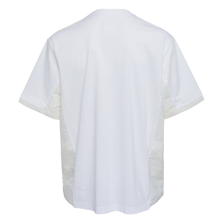 Nylon Twill Cotton Jersey T-Shirt