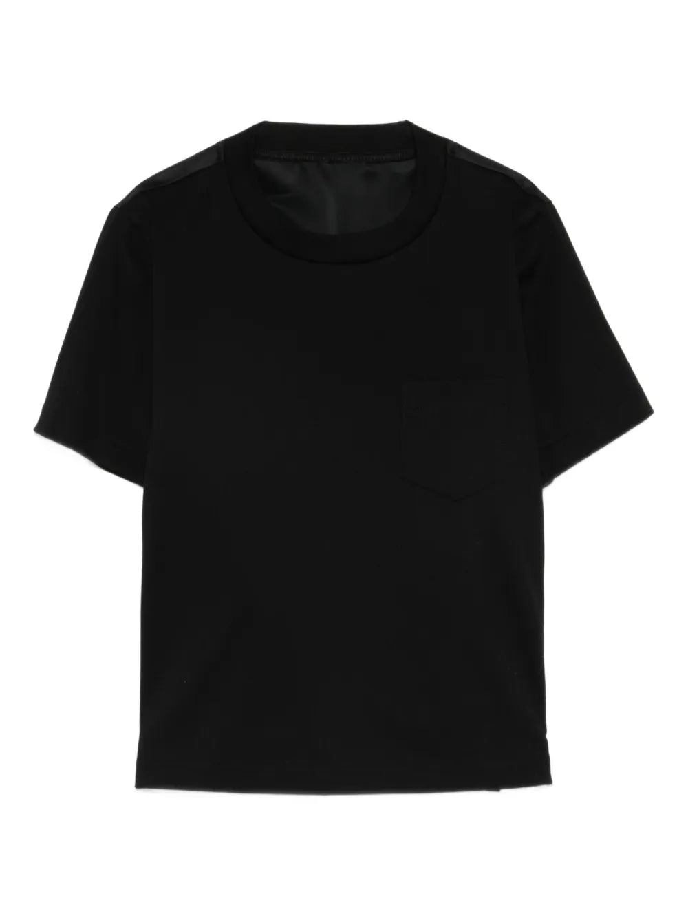 Nylon Twill x Cotton Jersey T-Shirt