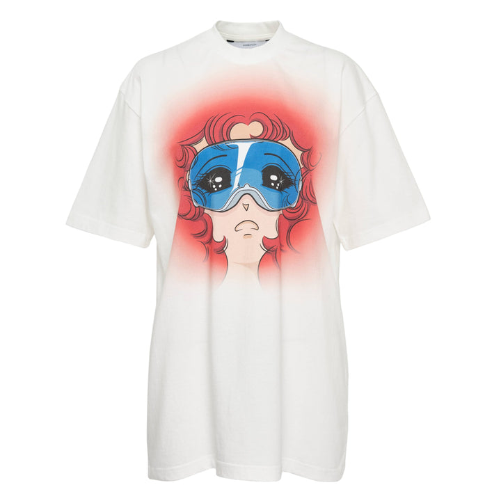 White Goggles Girl T-Shirt