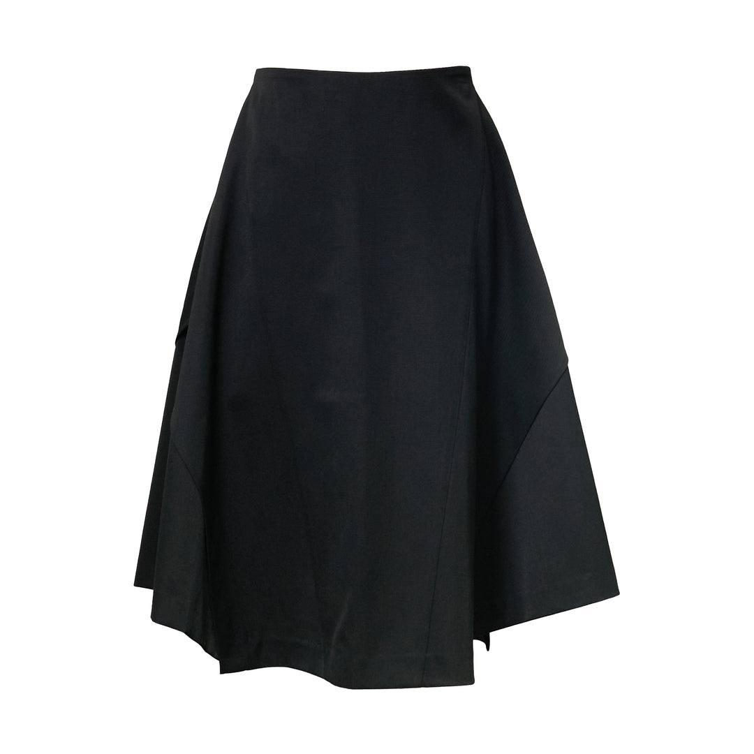 Black Flared Skirt