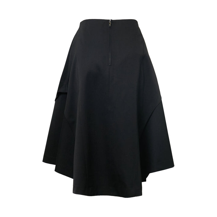 Black Flared Skirt