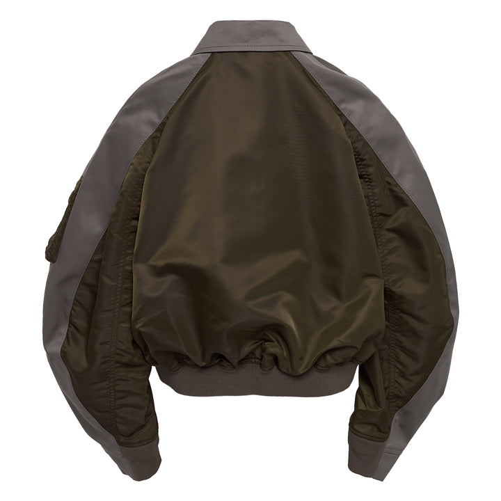 Cotton Chino x Nylon Twill Blouson