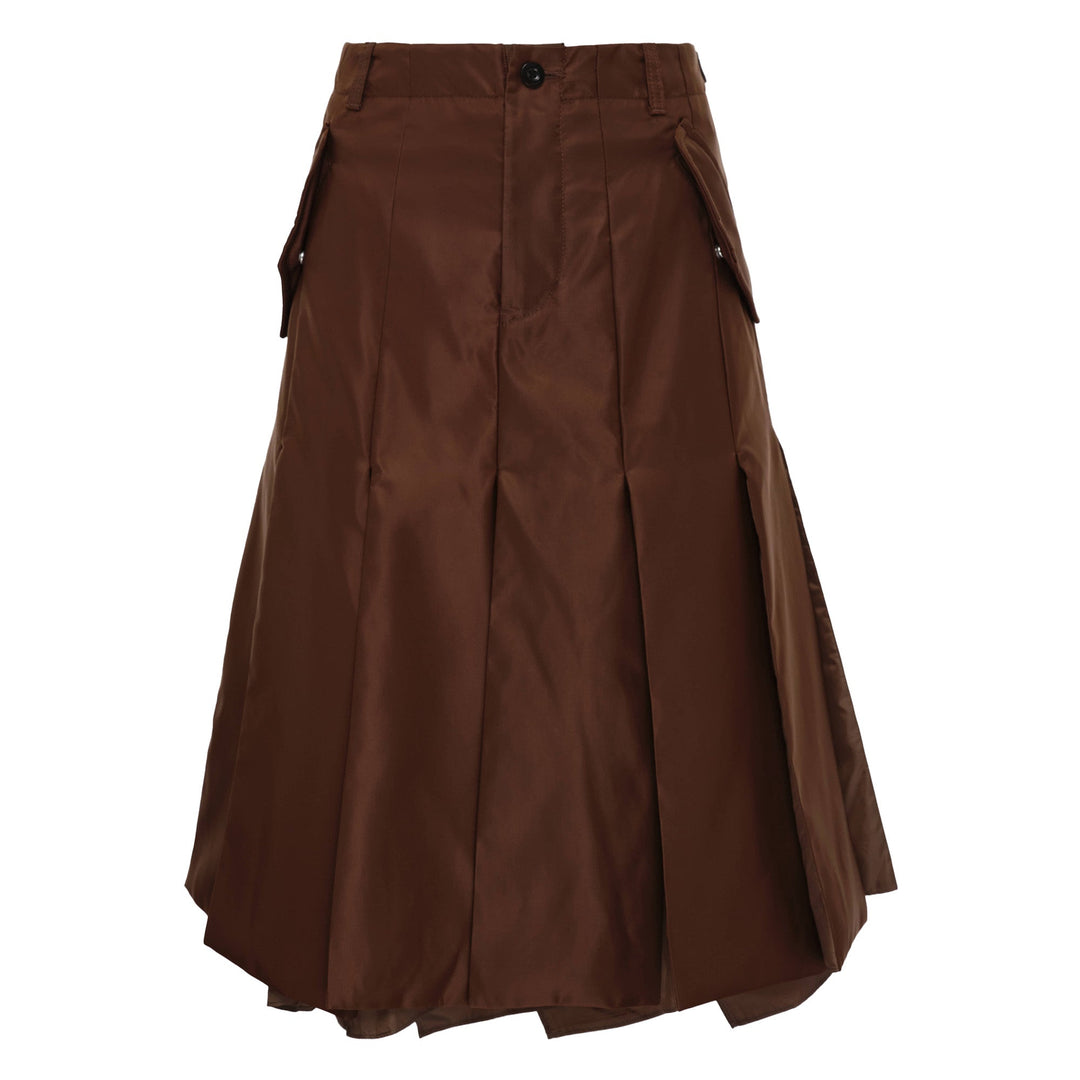 Nylon Twill Skirt