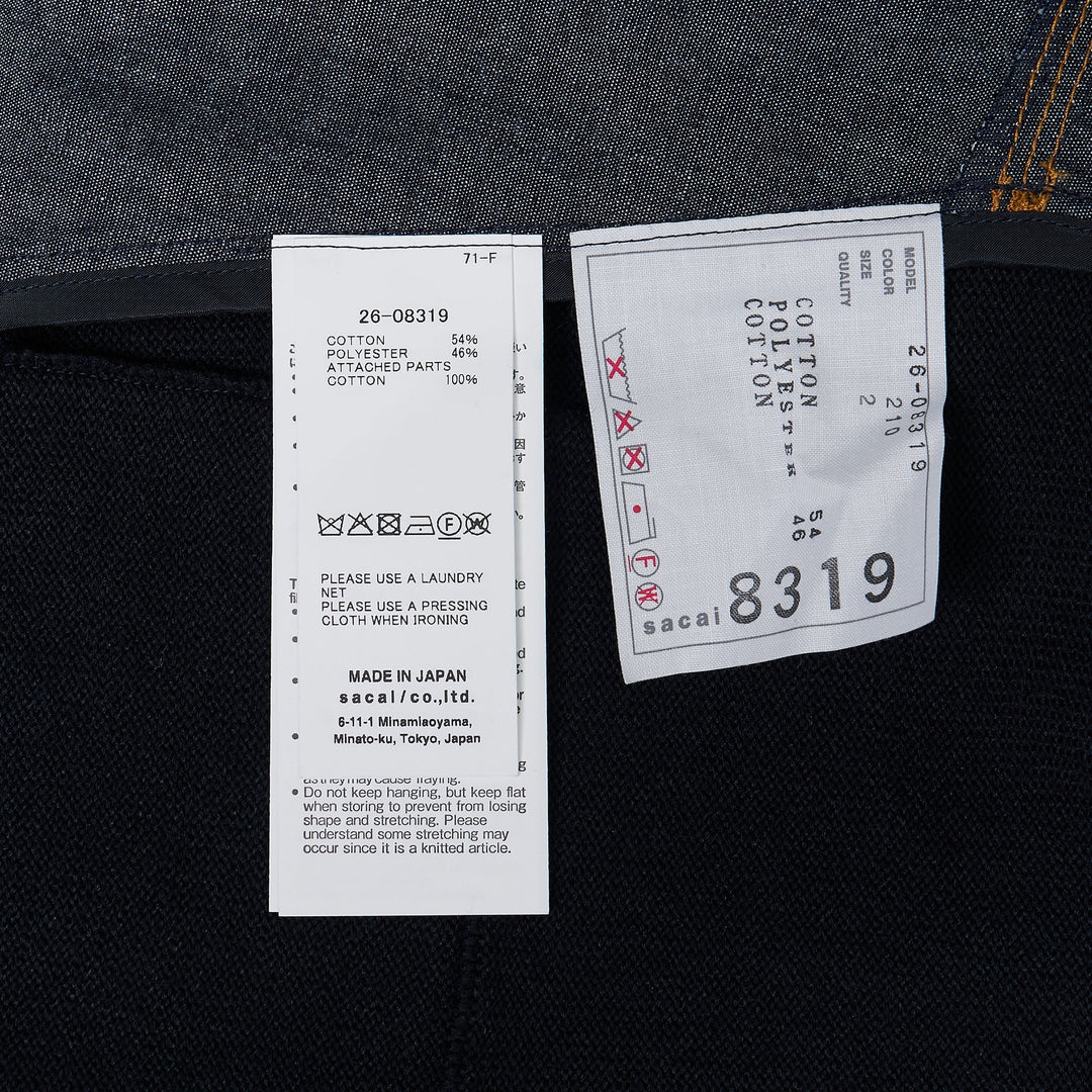Light Weight Denim x Cotton Jersey