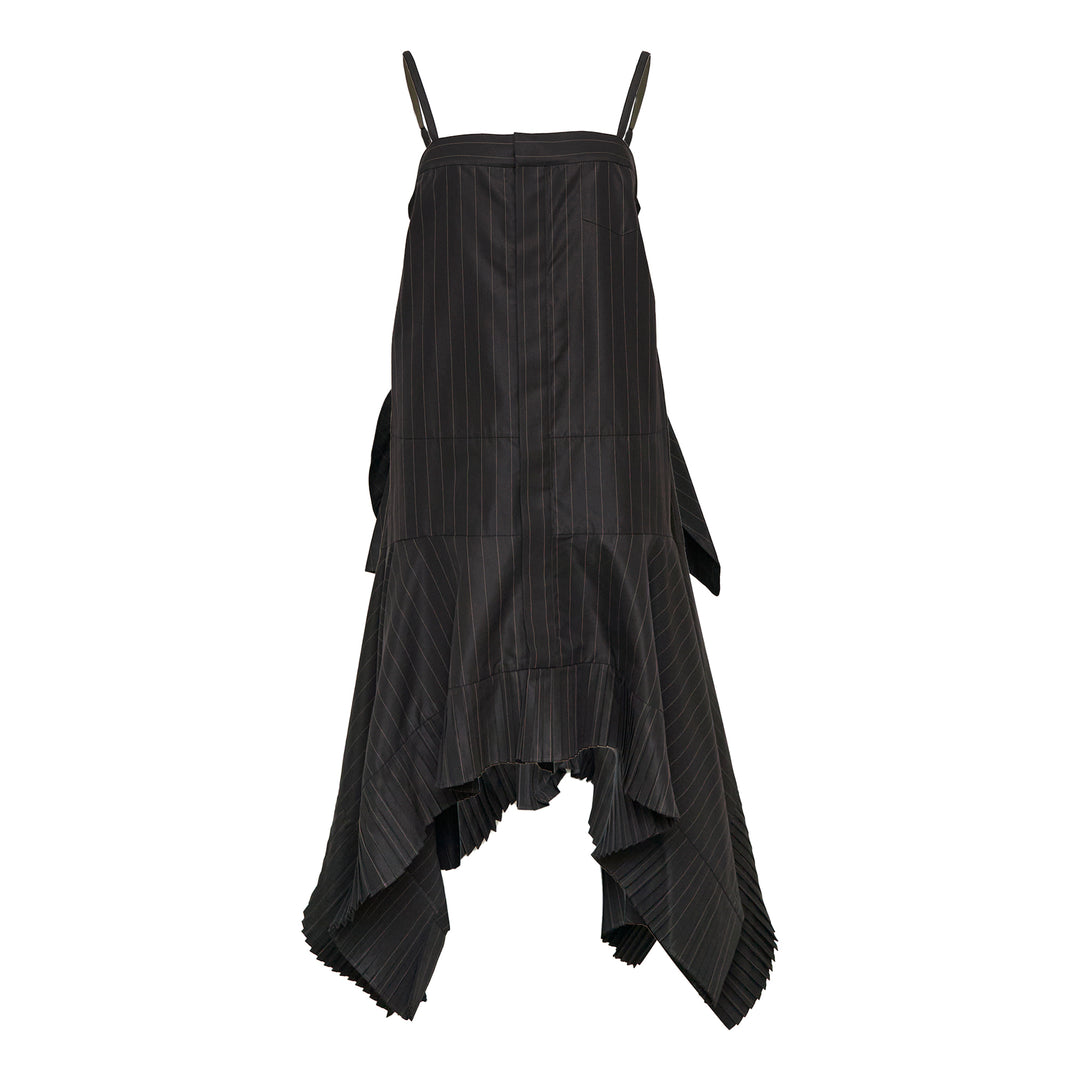 sacai Chalk Stripe Dress – Available at Club 21, Official Retailer in Singapore, Malaysia & Thailand with Global Shipping Online