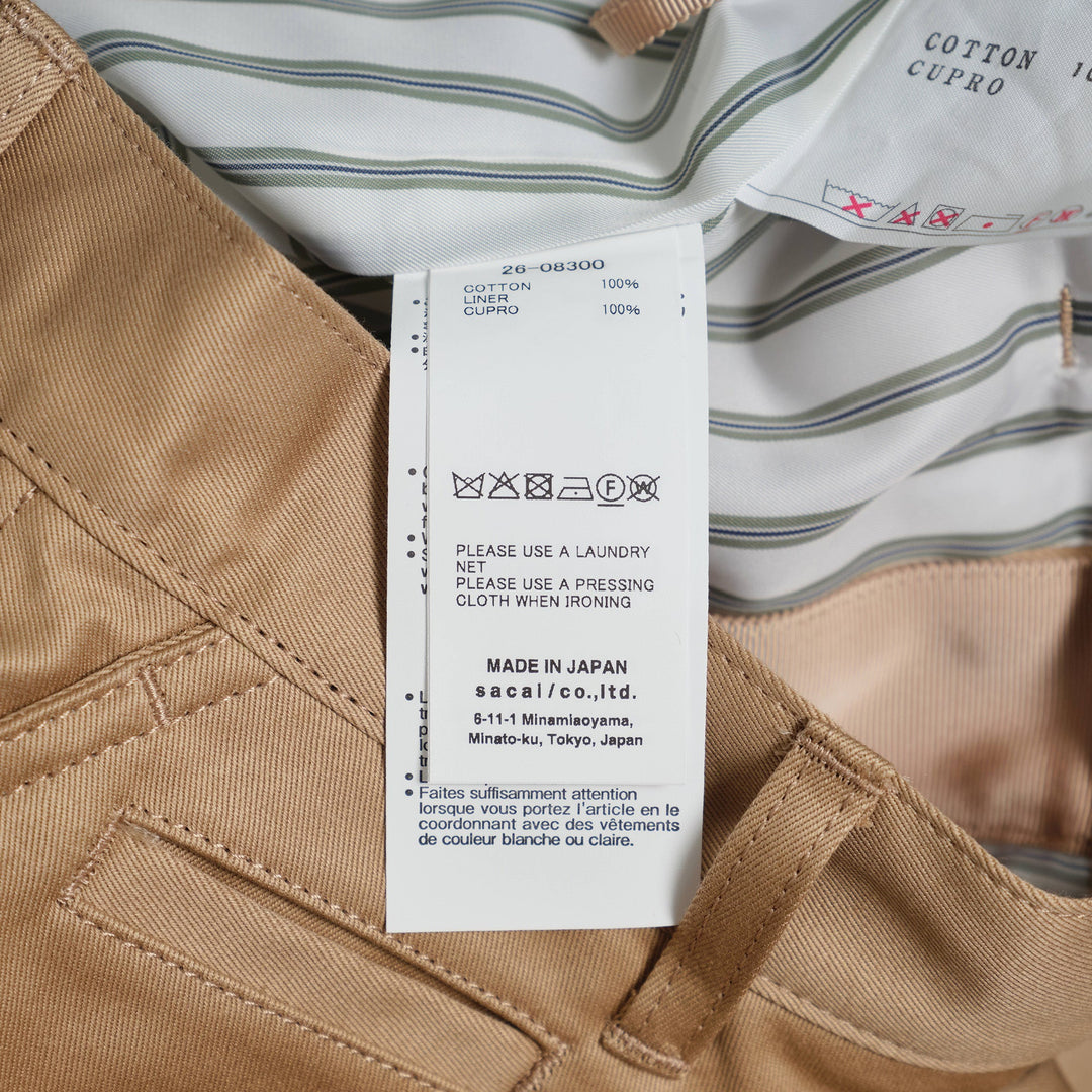 Cotton Chino Skirt
