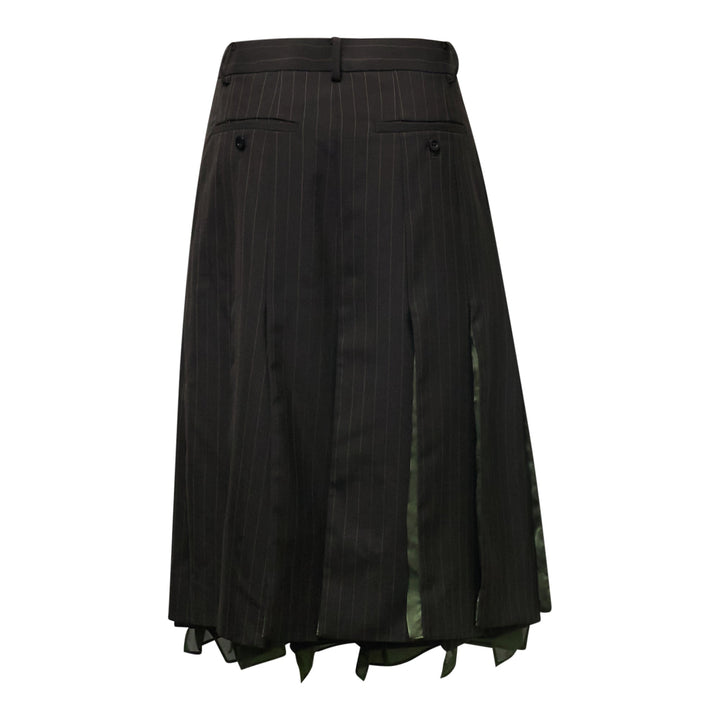 Chalk Stripe Skirt