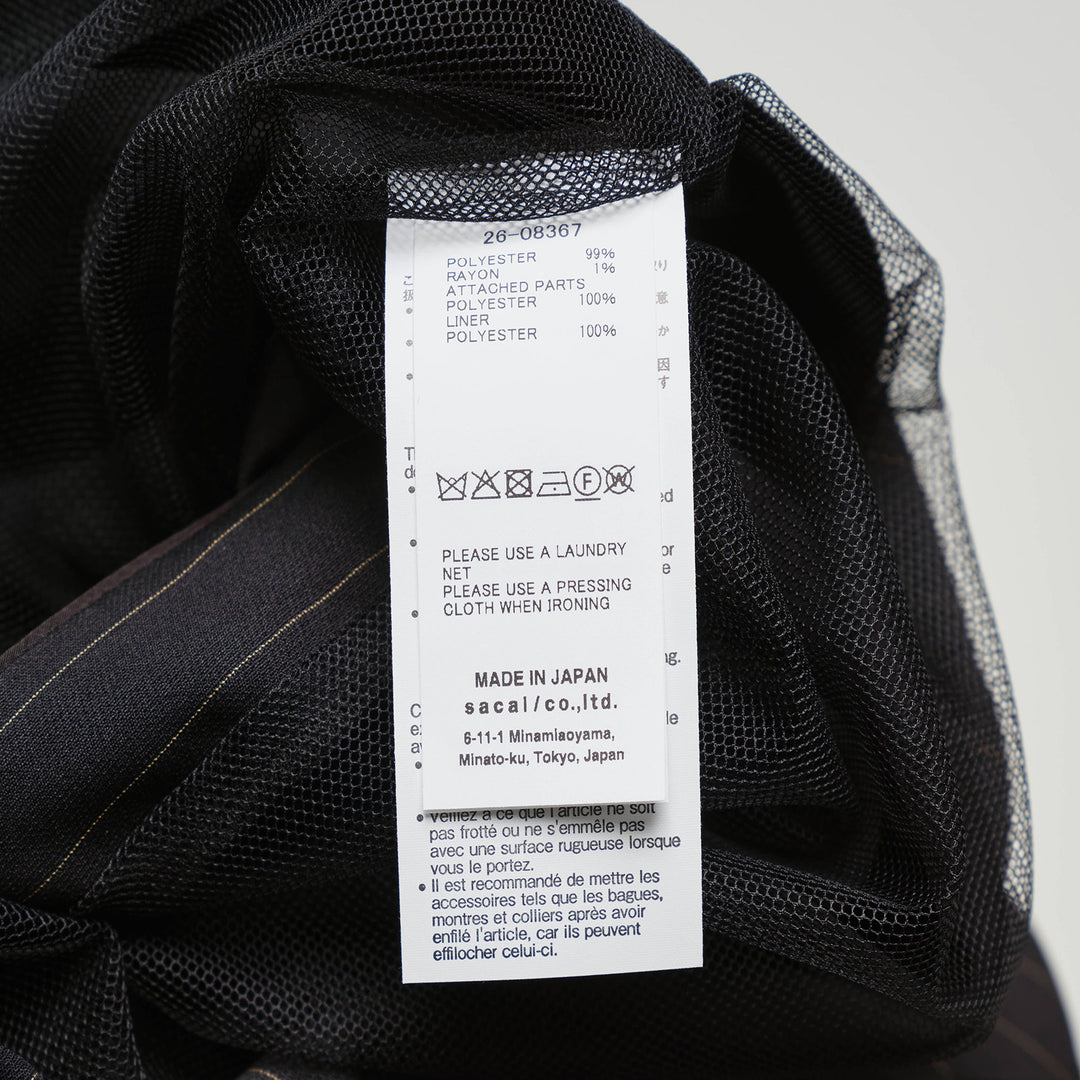 Matelasse Twill Pullover